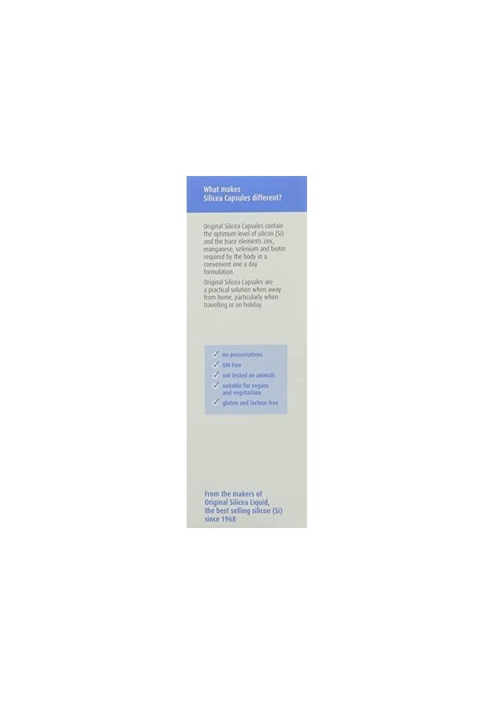 Hubner - Silicea for Hair Skin and Nails - Pack of 60 Capsules - Image 4